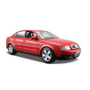  Maisto Die Cast 1:24 Scale Red Audi A4: Toys & Games