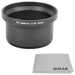 52MM High Quality Lens / Filter Adapter Tube for KONICA Minolta Dimage 