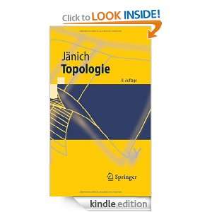 Topologie (Springer Lehrbuch) (German Edition): Klaus Jänich:  