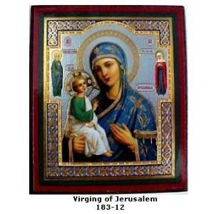  Madonna Icons, Virgin of Jerusalem, 4.5 X 5.5 