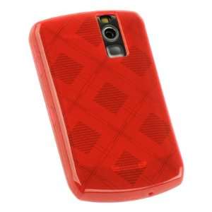  Premium Red Plaid Checker Soft Silicone Skin Cover Case 