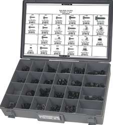 Contains 203 Of The Most Popular Body Bolts, Hex Nuts & U Nuts