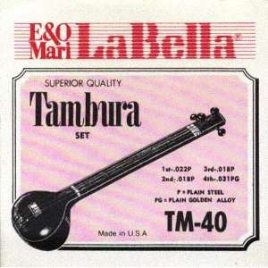  La Bella Tambura Metal, TM40 Musical Instruments