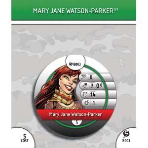  HeroClix Mary Jane Watson Parker # B03 (Common 