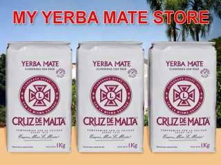Yerba Mate   3 Kilos   Cruz de Maltas   Free Shipping  
