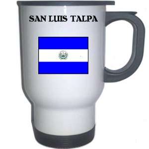  El Salvador   SAN LUIS TALPA White Stainless Steel Mug 