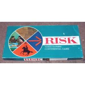  Risk Board Game (1968, plastic pieces) 