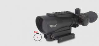 BSA Tactical Weapon Illuminated Red Dot Scope TW30RDL with Red Laser 