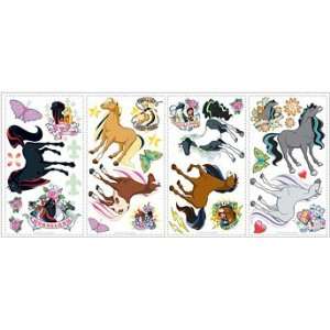  Horseland Peel & Stick Wall Decals   US ONLY: Toys & Games