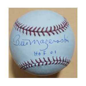  Bill Mazeroski Autographed Pittsburgh Pirates MLB Baseball 