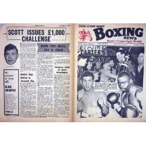   BOXING 1964 GIARDELLO CARTER SCOTT McCAFFERTY BECKETT