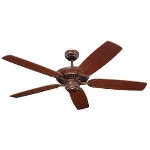 Monte Carlo 5CO52TB Colony 52 Inch 5 Blade Ceiling Fan with Mahogany 