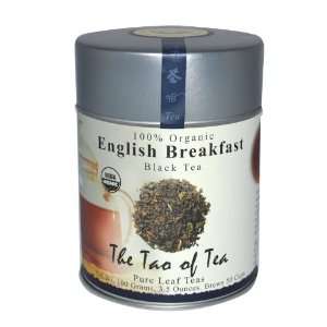  100% Organic English Breakfast Black Tea, 3.5 oz (100 g 