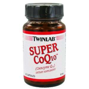  TwinLab Food Supplement Super CoQ10 50 mg 60 capsules 