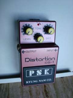 PSK DS 1 Distortion Effects Pedal Vintage Kyung Nam Co.  