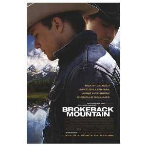  Brokeback Mountain Movie Poster, 24 x 36 (2005): Home 