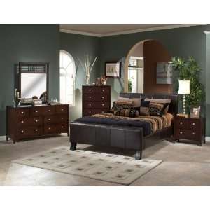   1328BQRSET5 Brookland Bedroom Set, Espresso: Home Improvement