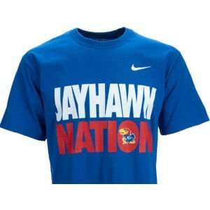    Kansas Jayhawks NCAA Team Nation T Shirt: Sports & Outdoors
