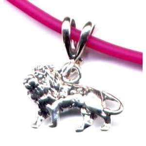  18 Fuschia Lion Necklace Sterling Silver Jewelry Kitchen 