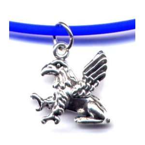 10 Blue Griffin Ankle Bracelet Sterling Silver Jewelry  