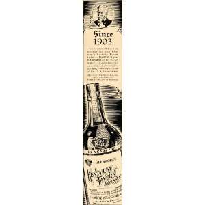  1936 Ad Glenmore Kentucky Tavern Bourbon Whiskey Drink Age 