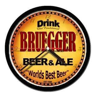  BRUEGGER beer and ale cerveza wall clock: Everything Else