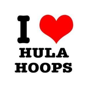  I Heart (love) Hula Hoops Stickers: Arts, Crafts & Sewing