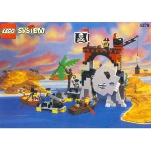  LEGO Pirates Skull Island 6279: Toys & Games