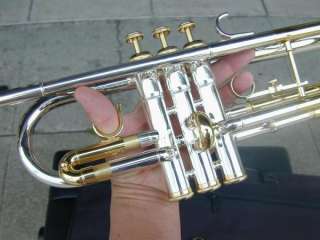 NEW Bb & C Trumpet (Silver &Gold ) 798936801241  