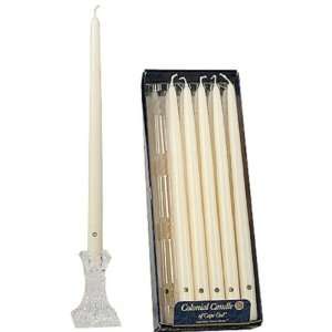  Club Pack of 12 Handipt Ivory Taper Candles 15 Home 