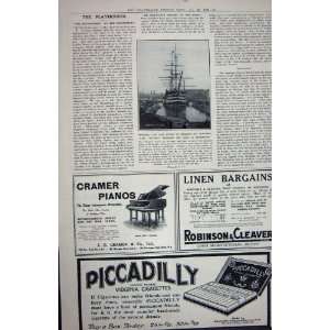  1922 BUCHANANS SCOTCH WHISKY NELSON SHIP VICTORY DOCK 