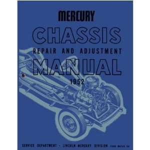    1952 MERCURY CUSTOM MONTEREY Shop Service Manual Book: Automotive