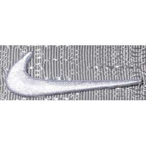  NIKE White SWOOSH 2 Sports Logo Embroidered PATCH 