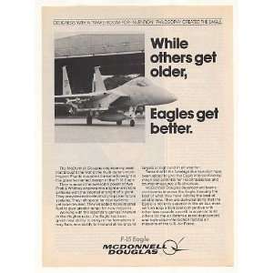  1981 McDonnell Douglas F 15 Eagle Aircraft Better Print Ad 