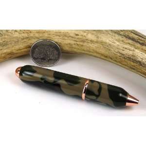  Camouflage Acrylic Bullet Pen With a Copper Finish Office 