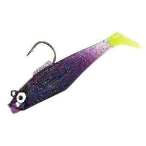 Lure The Usual Suspects 3 Swagger Tail Shad Soft Baits 4 Pack 