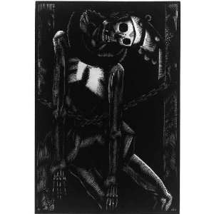   Skeleton,Edgar Allen Poe,Masque of Red Death,1932: Home & Kitchen