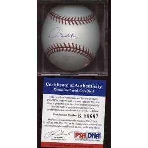 Autographed Paul Molitor Ball   Single PSA DNA   Autographed Baseballs 