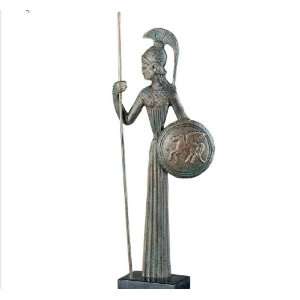  Ironwork Greek Statue Athena Sculpture Figurine 