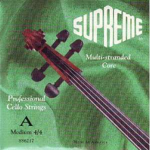 Super Sensitive Cello A Supreme 4/4 Size Nickel, SS621