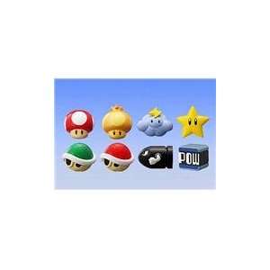  Super Mario Bros Mario Kart Mini Figure Set Of 8: Toys 