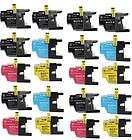 20 PK INK FOR BROTHER LC 75 MFC J430W MFC J435W MFC J5910DW MFC J625DW 