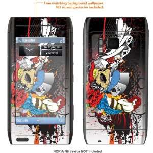   Decal Skin STICKER for NOKIA N8 case cover N8 131 Electronics