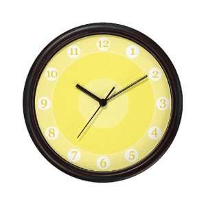 Sunny Yellow Wall Clock by 