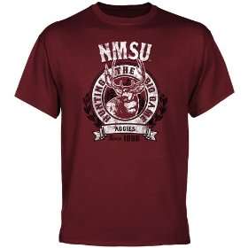   Mexico State Aggies The Big Game T Shirt   Maroon: Sports & Outdoors