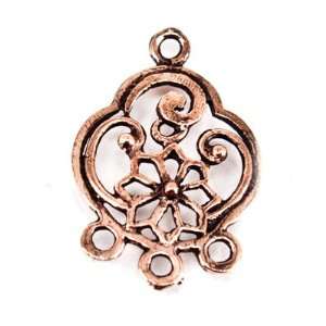  Copper Chandelier Drop Finding Approx. 23x15mm(1pc): Arts 