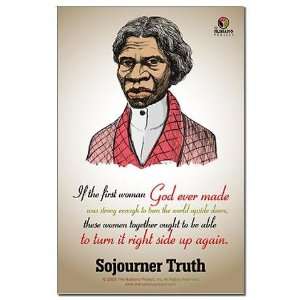   Sojourner Truth Mini Poster Print by  Patio, Lawn & Garden