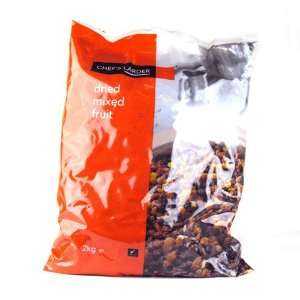 Chefs Larder Dried Mixed Fruit 2kg 2000g Grocery & Gourmet Food
