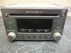 2004 2006 Subaru Impreza 6 CD Player Radio OEM LKQ P133  