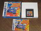 HOT WHEELS STUNT TRACK DRIVER GAMEBOY BOXED VGWC RARE!!